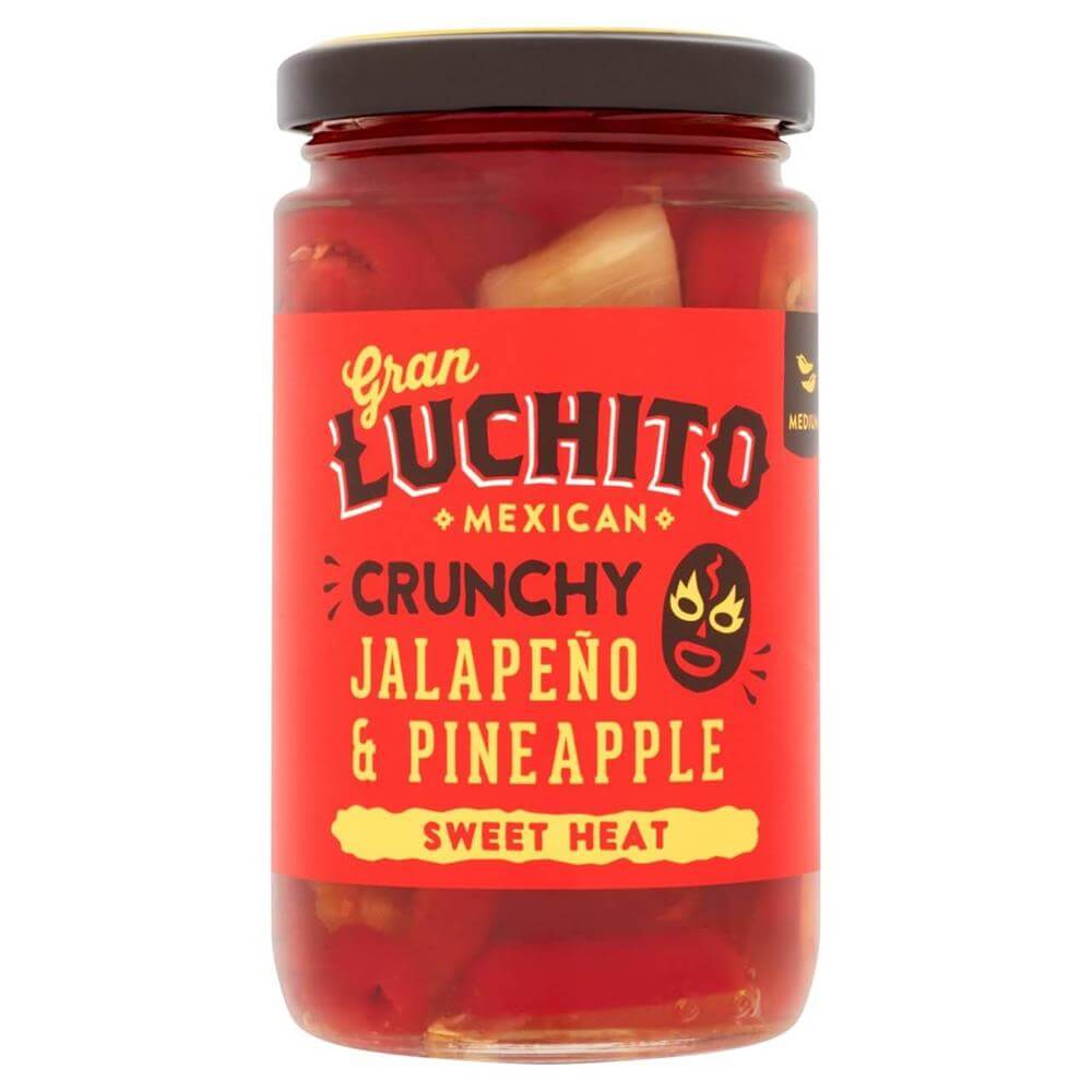 Gran Luchito Mexican Crunch Jalapeno & Pineapple 215g